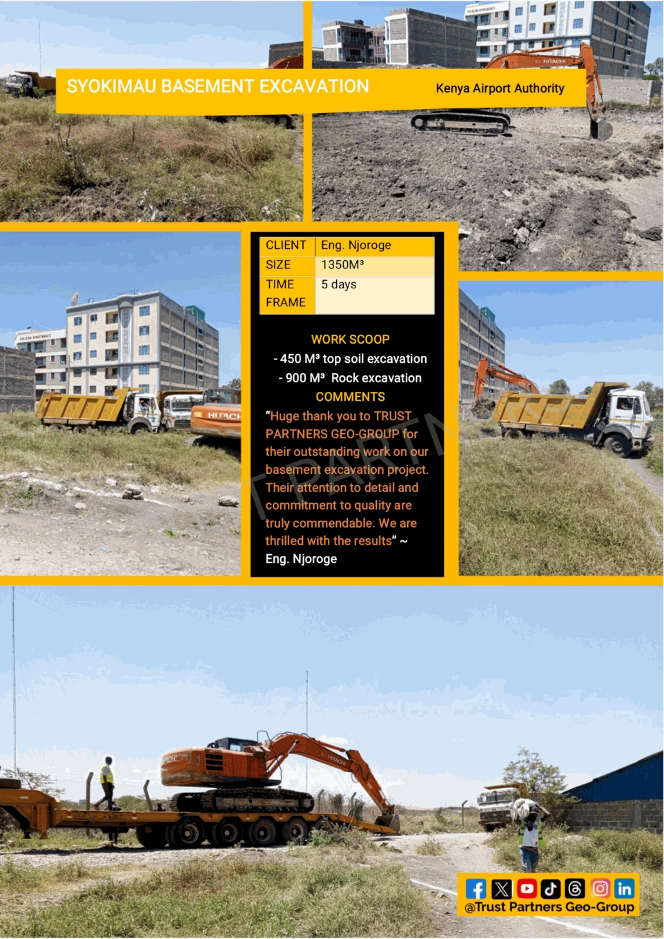 Trust Partners Geo-Group | basement excavation in Syokimau Trust Partners Geo-Group | basement excavation in Syokimau
