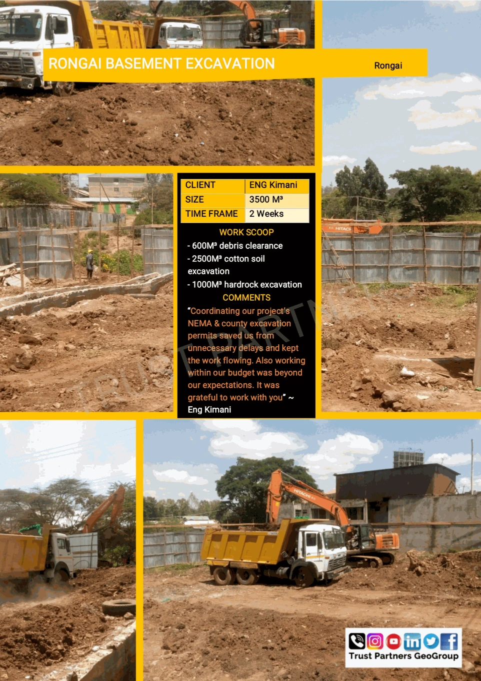 Trust Partners Geo-Group | basement excavation in Rongai Trust Partners Geo-Group | basement excavation in Rongai