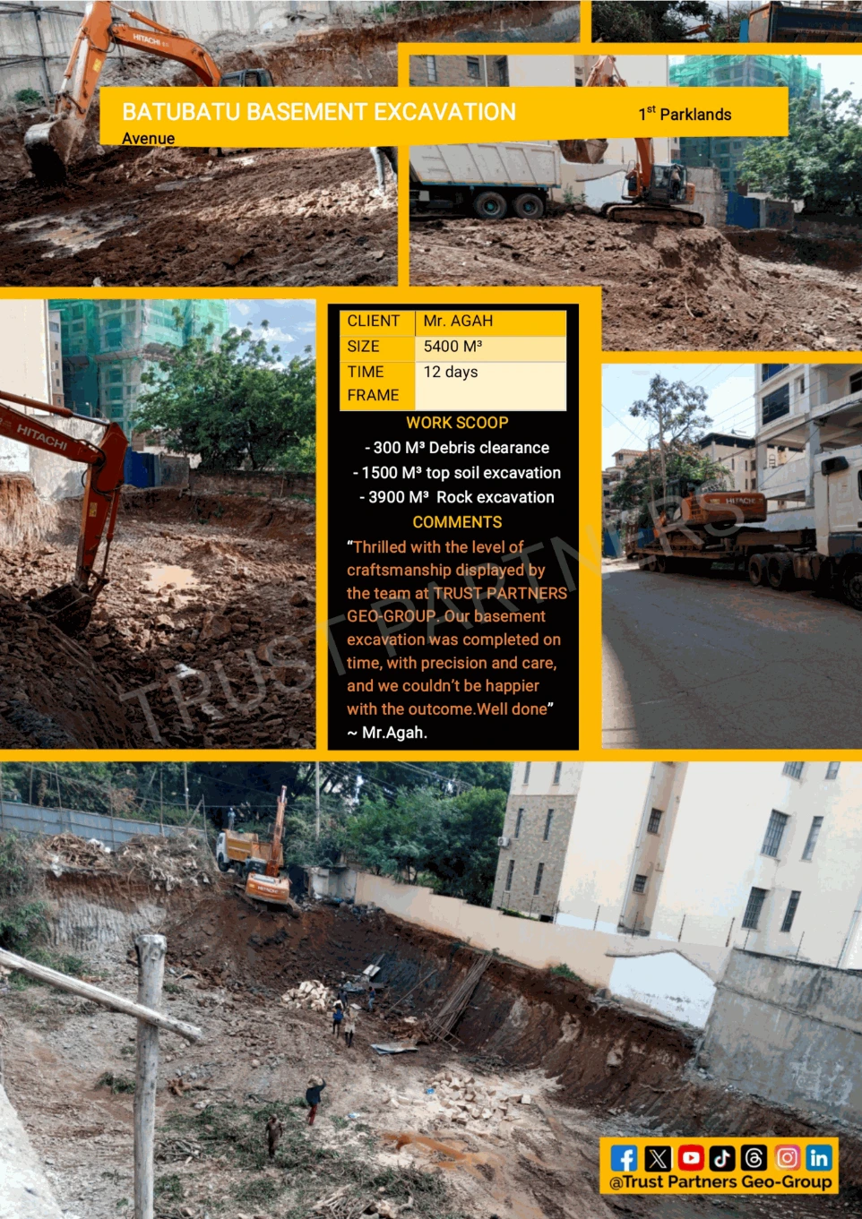 Trust Partners Geo-Group | basement excavation in Parklands Trust Partners Geo-Group | basement excavation in Parklands