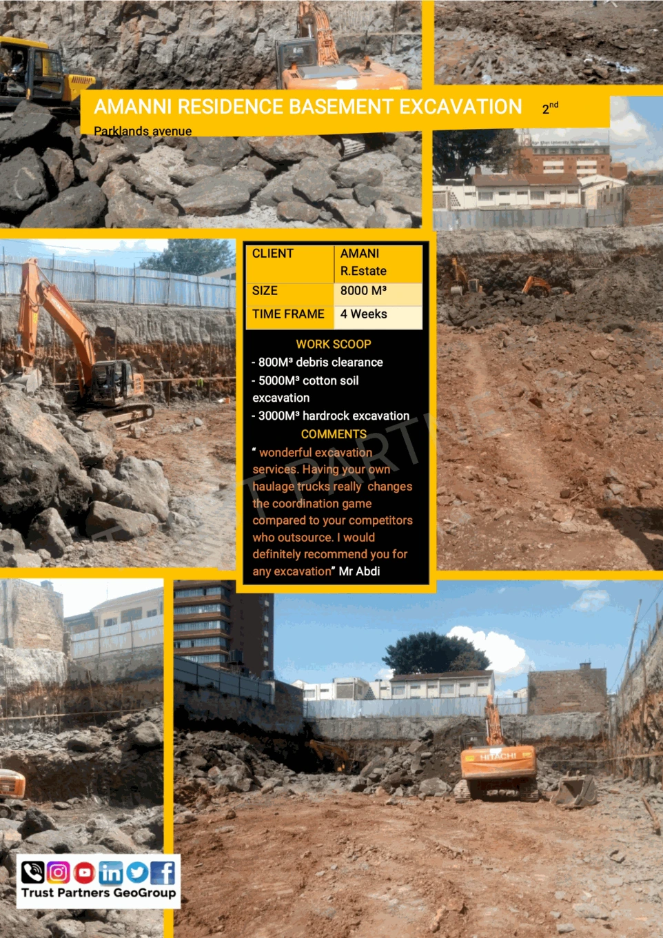 Trust Partners Geo-Group | basement excavation in Parklands Trust Partners Geo-Group | basement excavation in Parklands