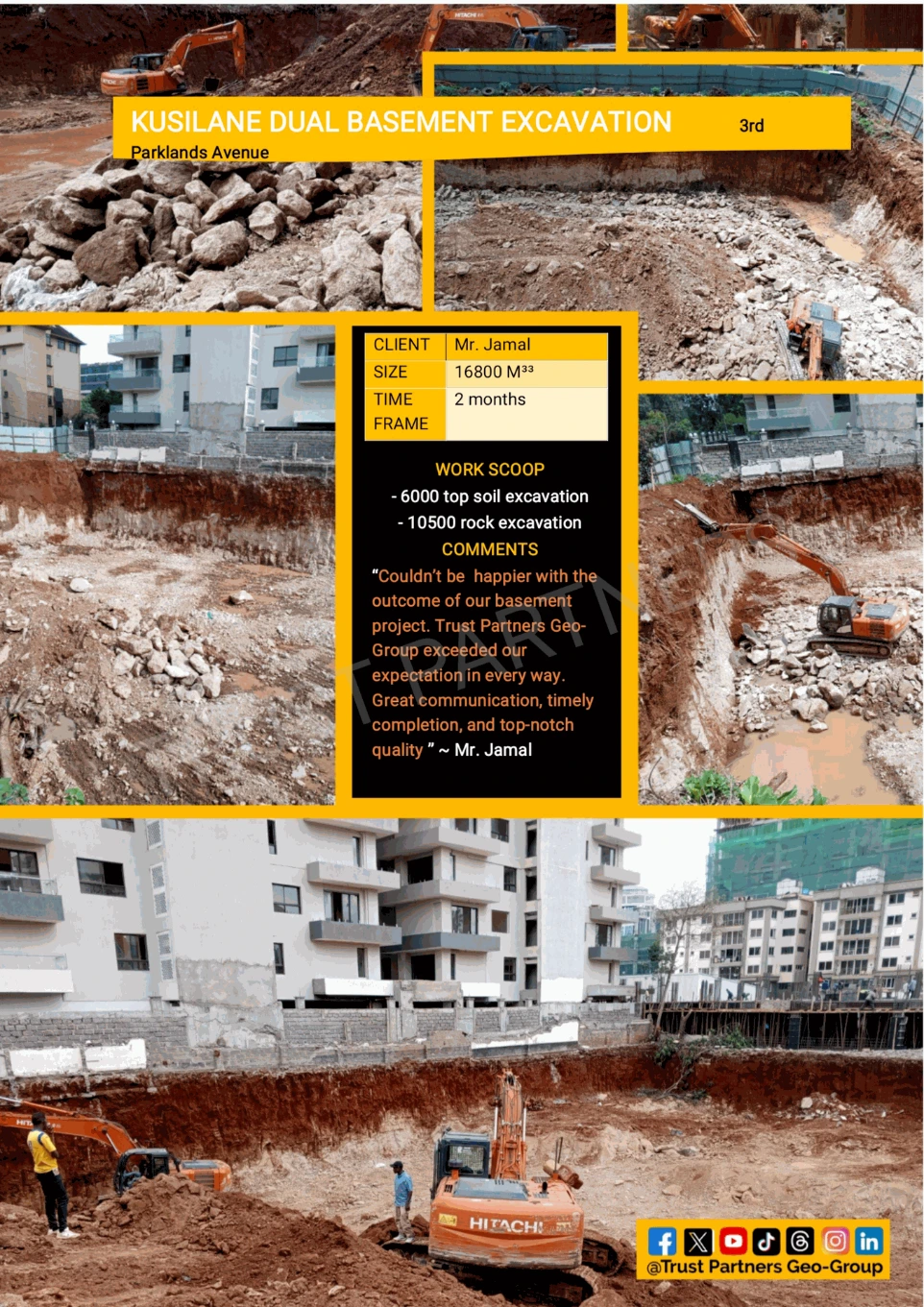 Trust Partners Geo-Group | basement excavation in Parklands Trust Partners Geo-Group | basement excavation in Parklands