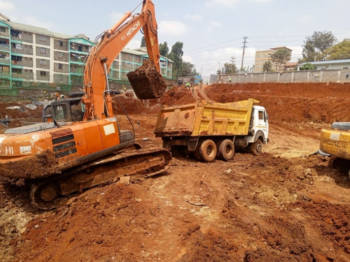 Kiambu 15 meters basement excavation site