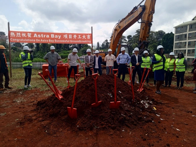 12 meters basement excavation launching in Kenya